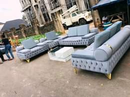 A picture of Chesterfield sofa readily available on order at a low factory