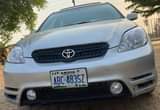 A picture of Clean Toyota matrix 2004 model with everything working perfectly fine