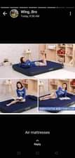 A picture of Cloth closets air mattresses and sofas