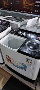 A picture of Washing machines different brands