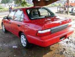 A picture of Fully pimped Tokunbo Toyota corolla Automatic Transmission fabric interior Alloy