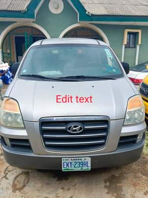 A picture of AWOOF DEAL AWOOF DEAL HYUNDAI STAREX GRX 06 PURE TOKUNBO