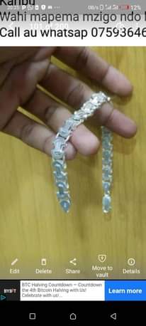 A picture of Italian silver quality og 925