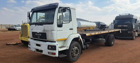 man truck