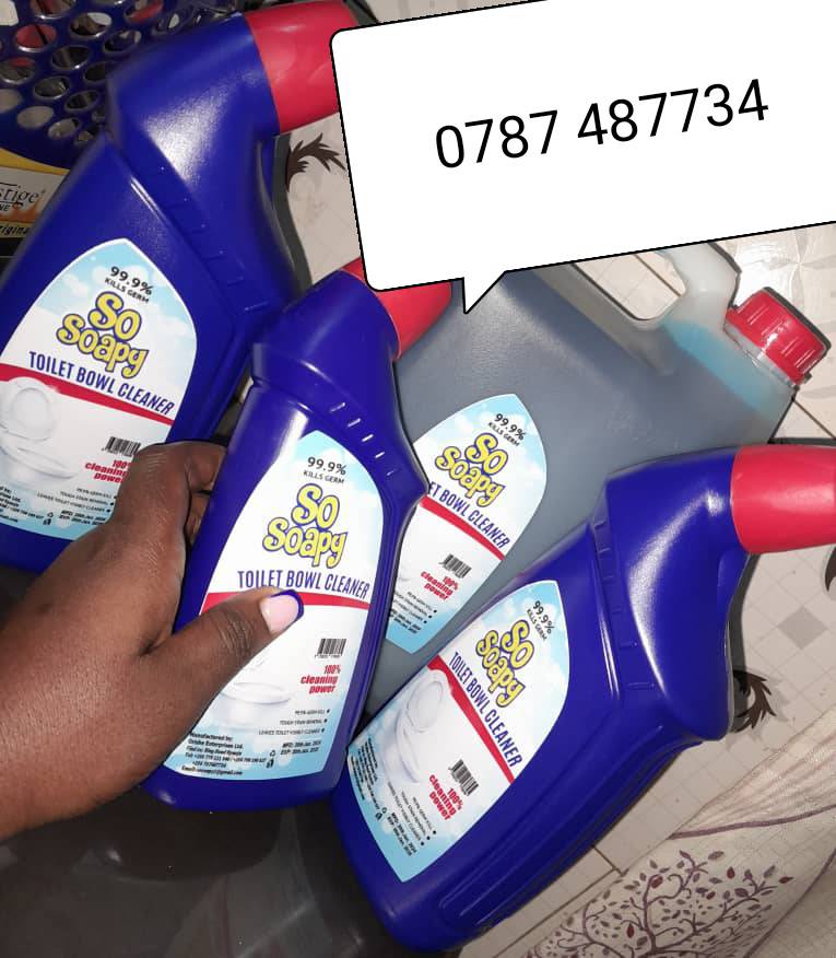 A picture of Liquid soap dog shampoo hair shampoo Jik toilet bowl cleaner