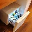 A picture of FRIDGE NDOGO ZA MTUMBA LITER 21 KUTOKA JAPAN WAHI ZIPO
