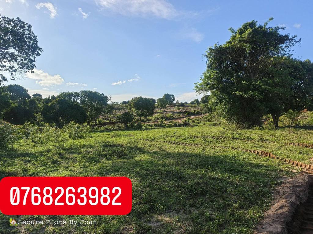 A picture of MSABAHA MALINDI PLOTS FOR SALE BELOW 400K