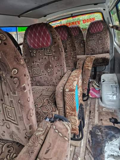 A picture of Kigege taxi hiace drone
