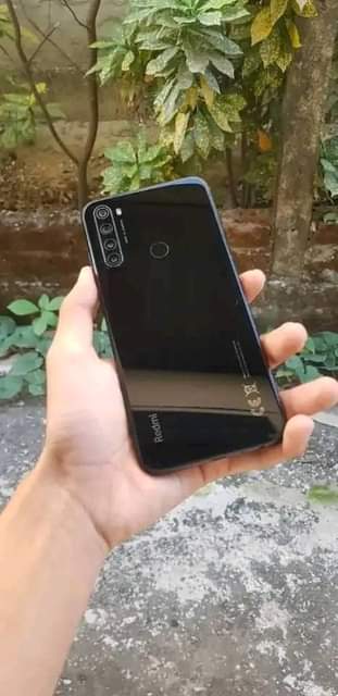 A picture of Redmi note 8T internal 64gb ram 4 1gb network 4g
