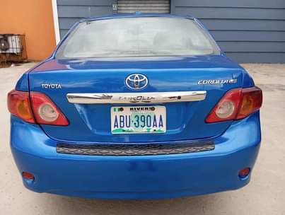 A picture of 2009 TOYOTA COROLLA AMERICAN SPEC