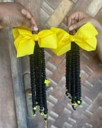 A picture of Kid hair extensions