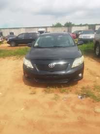 A picture of 2010 DIRECT TOKUNBO TOYOTA COROLLA ACCIDENT FREE PRICE 8MIL TO