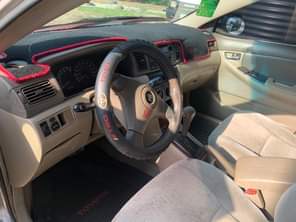 A picture of Clean registered 2003 Toyota corolla for sale The car engine