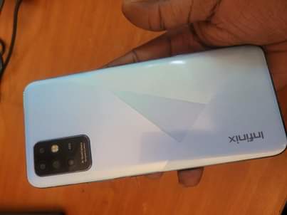 A picture of Nice looking original Infinix note 8 of 330k with 128gb