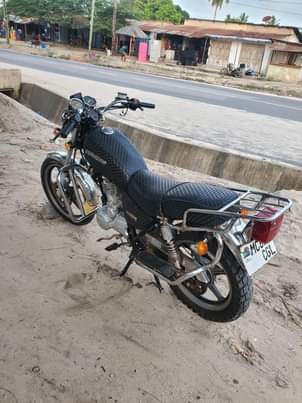 A picture of Haojue cc125.8