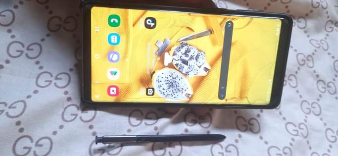 A picture of Samsung note 9