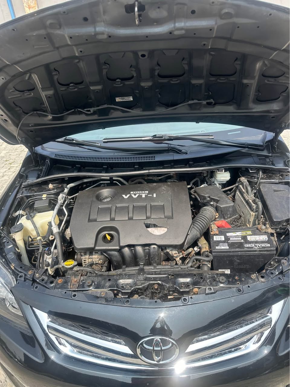 A picture of Toyota Corolla 2010 facelifted to 2013