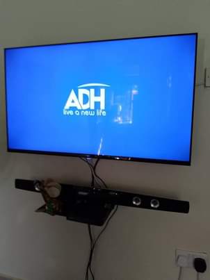 A picture of ADH frameless 43 smart tv