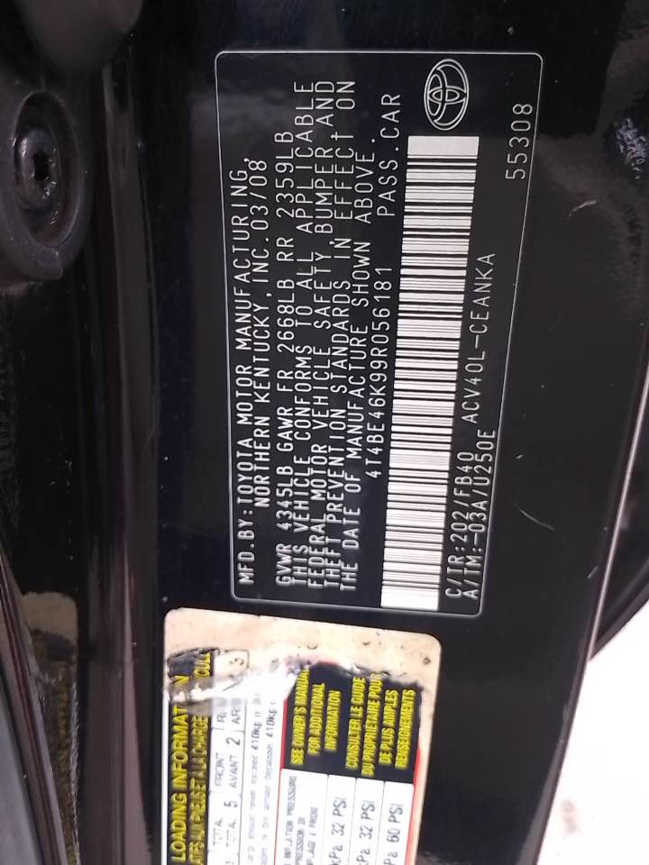 A picture of Very clean Toyota Camry. With engine and gear perfect ok