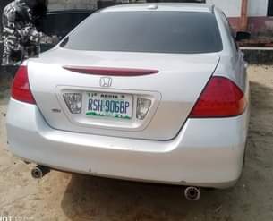 A picture of Honda Accord DC 2007 Model Colour Silver Condition No pin