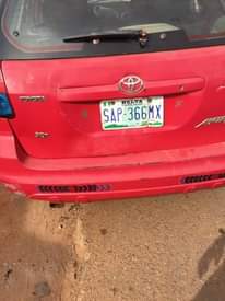A picture of Toyota matrix 2005