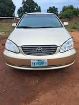 A picture of Toyota corrola 2005