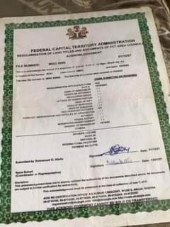 A picture of SIZE 7 000SQM LOCATION KURUDU JIKWOYI LAYOUT AMAC TITLE R