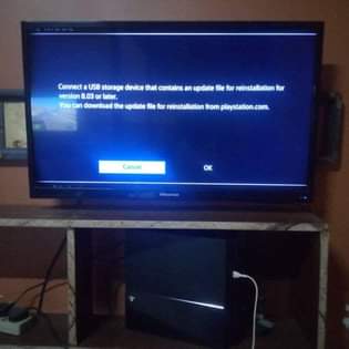 A picture of Ps4 console For parts.