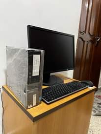 A picture of Dell optiplex desktop