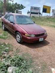 A picture of Toyota Corolla okere ju owo elo Engine and gear ac
