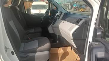 A picture of 2023 Toyota Hiace bus. Authentic transmission
