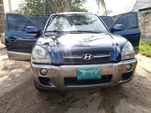 A picture of 2007 Hyundai Tucson with zero fuel consumption with 4plugs silent