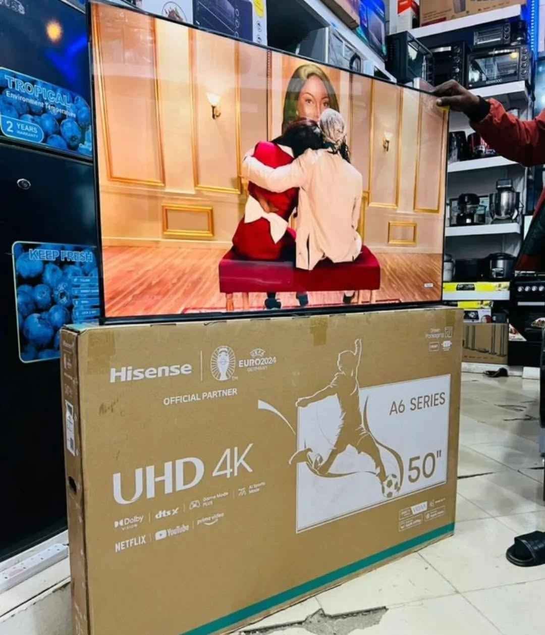 A picture of Hisense TV smart 50