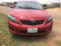 A picture of Registered Toyota Corolla
