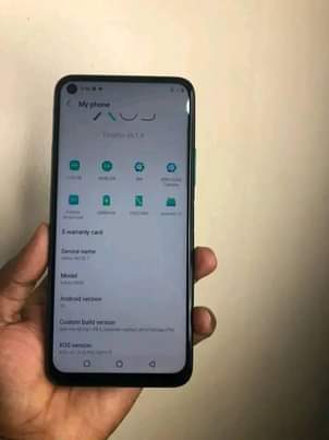 A picture of Infinix note 7