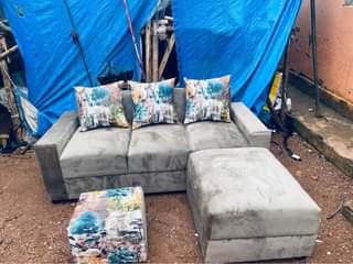 A picture of Mini gray three seater