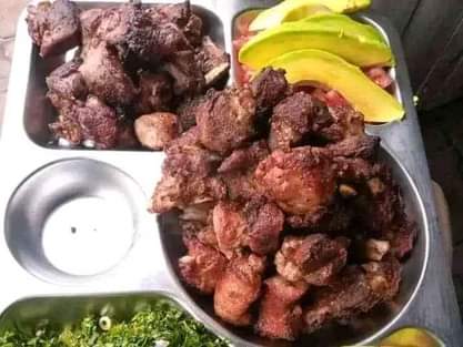 A picture of Spicy Fried or Roasted pork