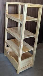 A picture of Wooden rack