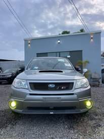 A picture of Subaru Forester super fast
