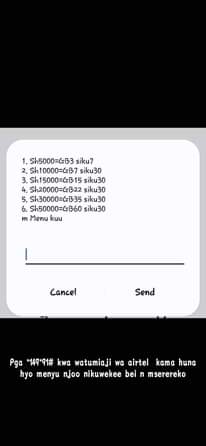 A picture of Bando za airtel