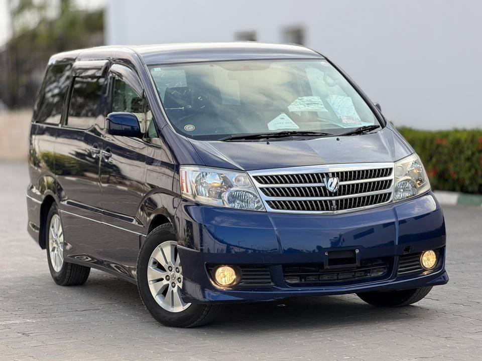 A picture of Price. 22 800 000 Unregested On Sale Toyota Alphard