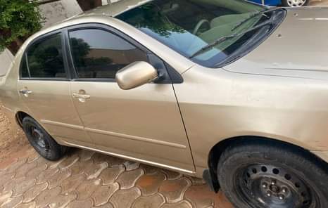 A picture of DISTRESS TOYOTA COROLLA 2006 MODEL WITH CHILLING AC AT KADUNA