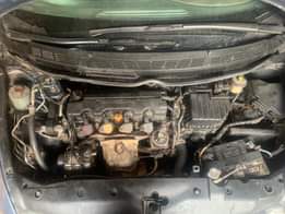 A picture of Neatly used Honda Civic irobot 2009 Untempered Engine Gear AC