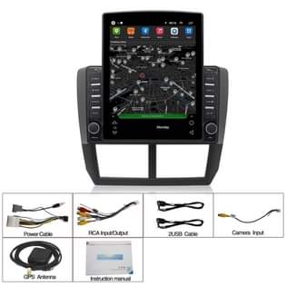 A picture of Tesla screen Universal Android Radio