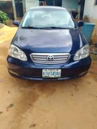 A picture of Sharp in and out 06 corolla with untempered engine and