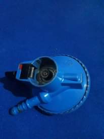 A picture of Gas regulator and pipe