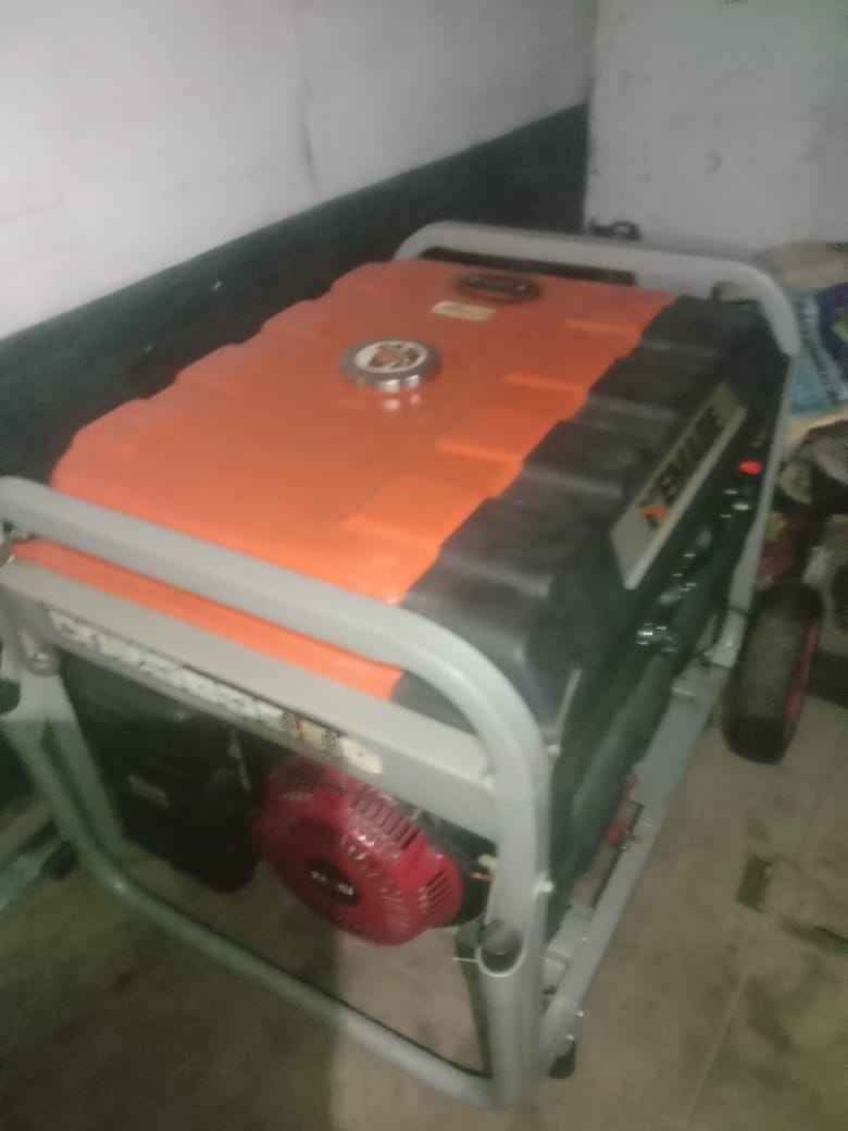 A picture of 10kva petrol generator working perfectly