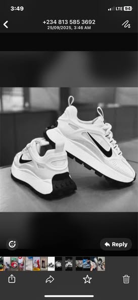 A picture of Sneakers both male and female