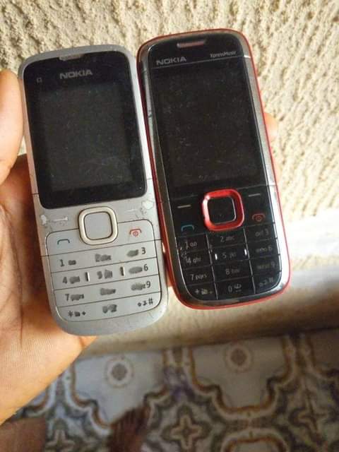 A picture of Nokia c1 and express music