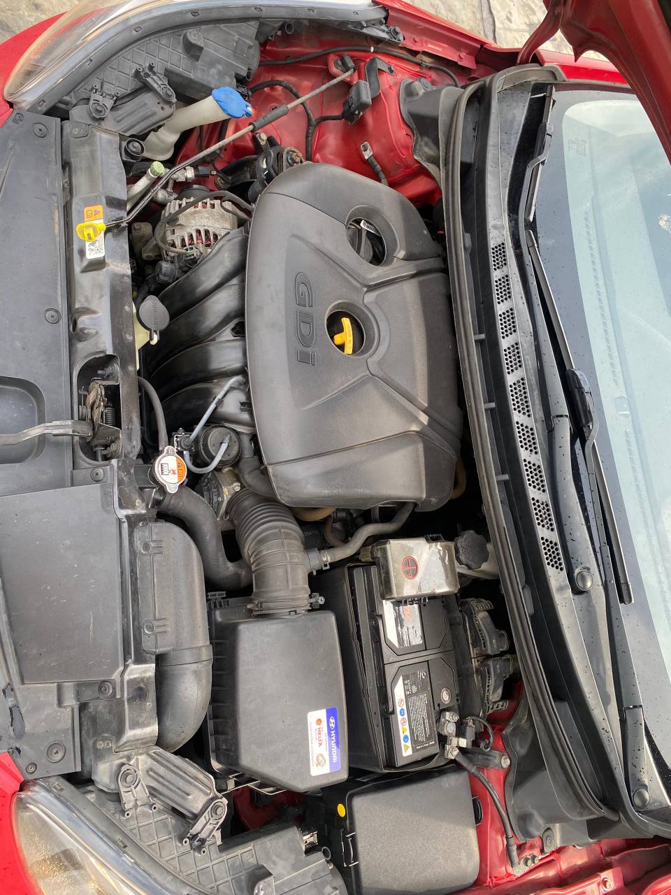 A picture of Hyundai Elantra limited 2013 model tokunbo